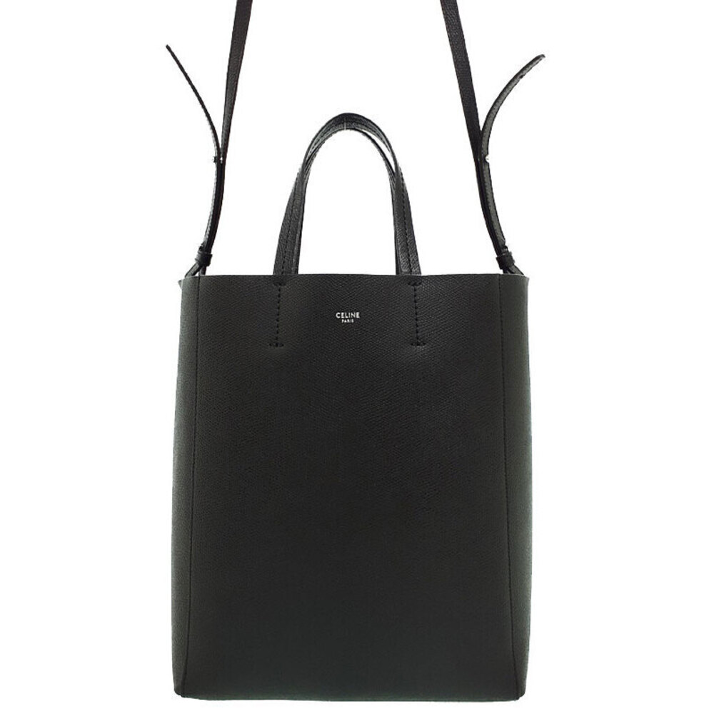 Celine Vertical Cabas tote Leather 2Way Bag